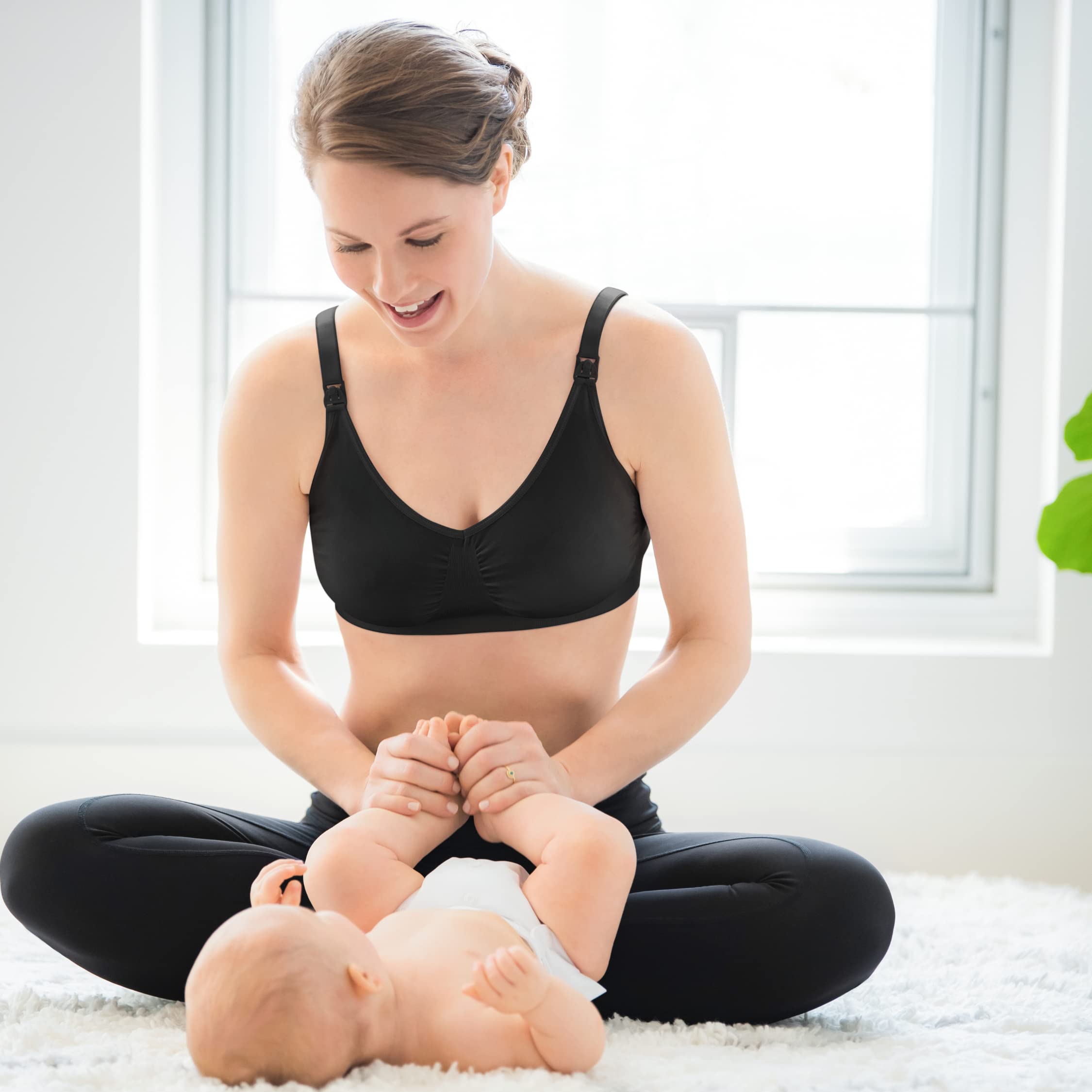 Medela - 101038826 - Biustonosz pielęgniarski - Kobiety - Czarny - S