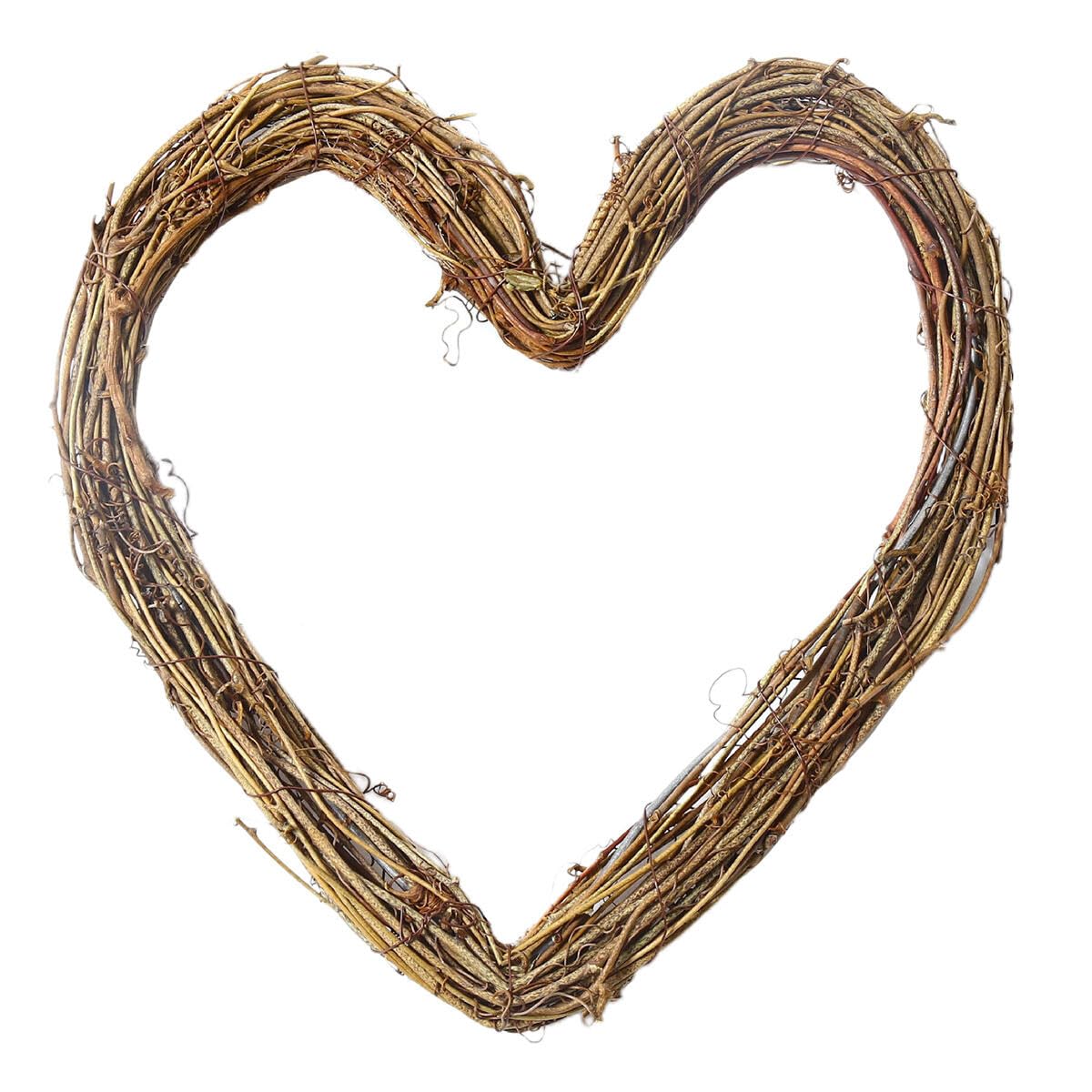 DaneGPT Plastic Rattan Wicker, 3.94in Natural Rattan Garland Hanging Vine Wreath for Wedding Party Door Wall DIY Decor