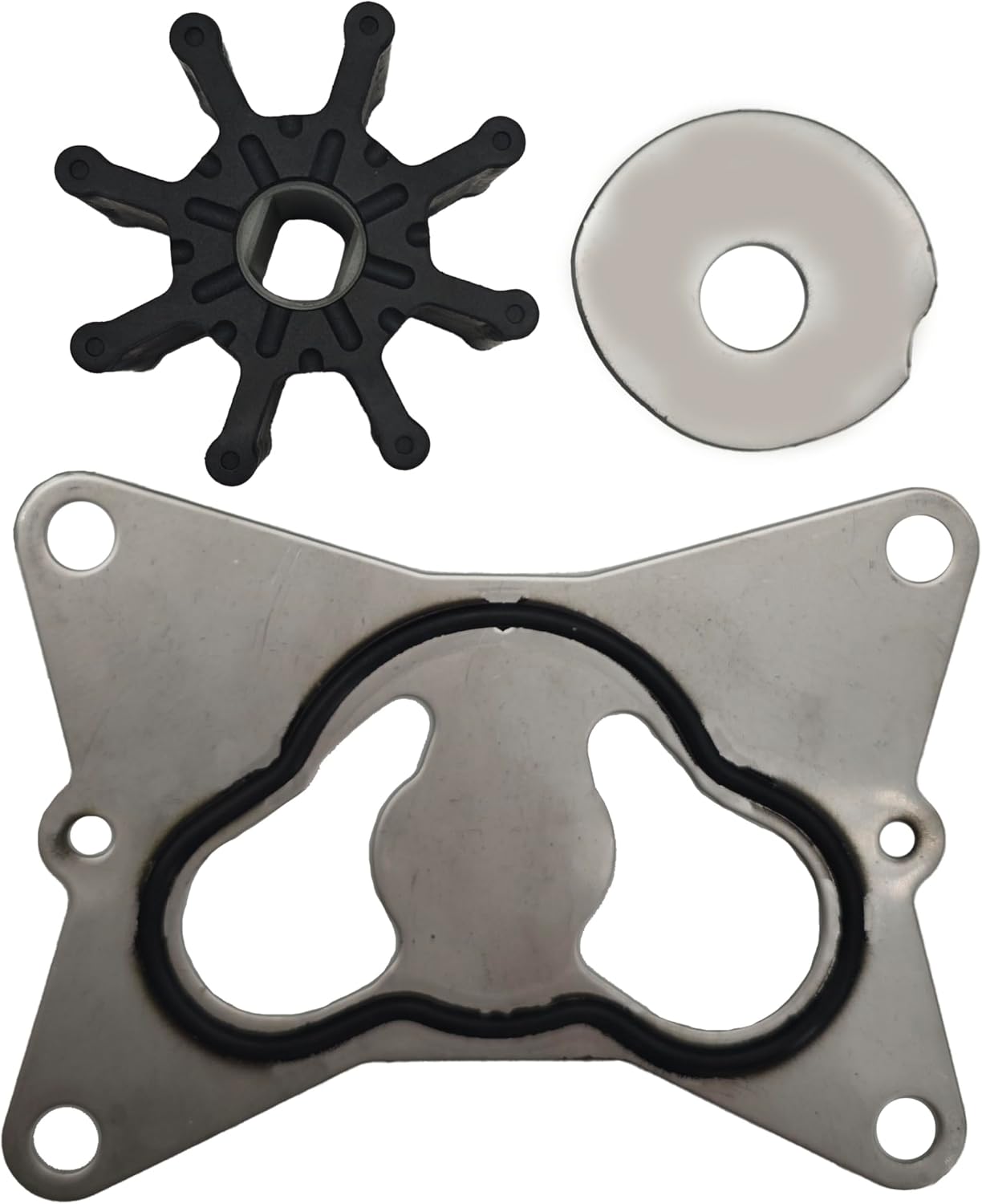 98-8M0137221 Heavy Duty Sea Water Pump Impeller Repair Kit for Mercury MerCruiser Sterndrive 4.5L MPI 200/250 Alpha/Bravo EC & 6.2L MPI 300/350 EC 4.5 L 6.2 L