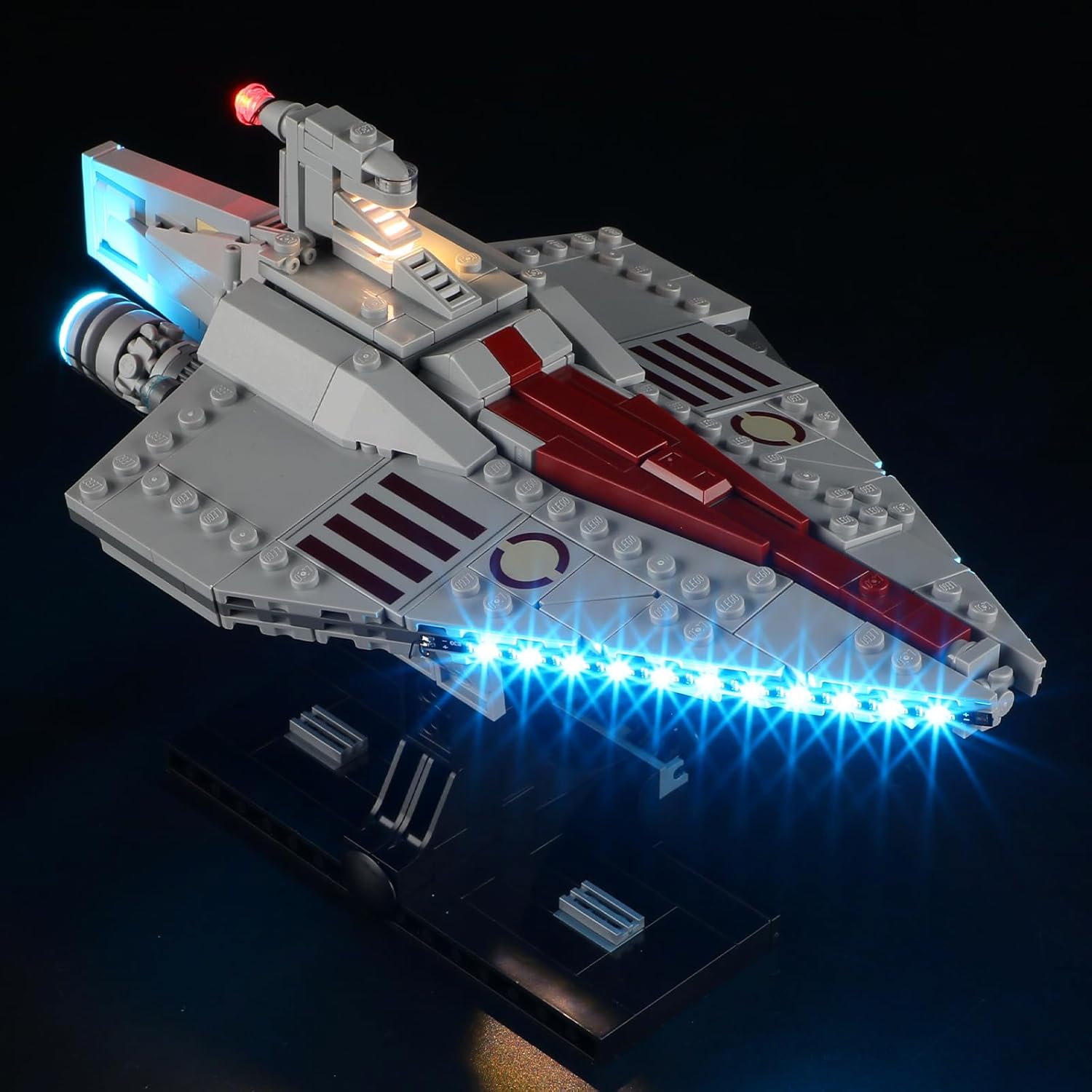 GEAMENT LED Light Kit Compatible with Lego Acclamator-Class Assault Ship Building Blocks Model - Lighting Set for 75404 (Model Set Not Included)