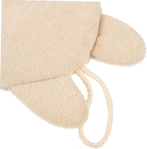 Miniatura 9 de Guantes de baño de animales, 3 piezas, toallas de baño, toallas suaves, toallas corporales, toalla de lavado de marionetas, guante exfoliante para