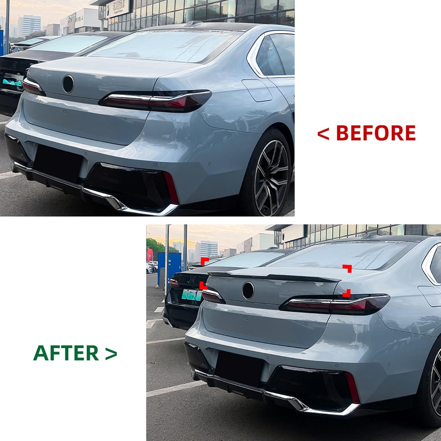 Rear Spoiler Wing for BMW 7 Series i7 G70 G73 2023-2025