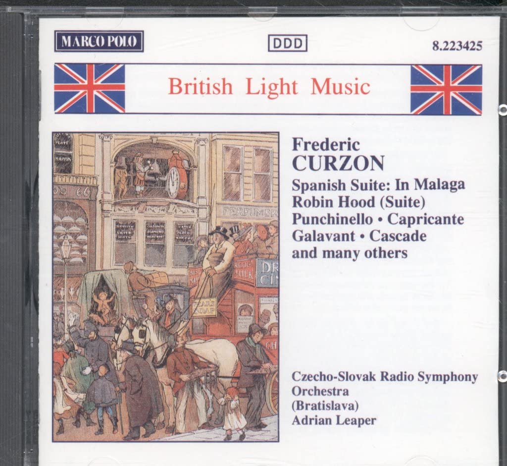 Spanish Suite / Robin Hood / Punchinello / More [Audio CD] Curzon and Czech Radio Symphony Leaper
