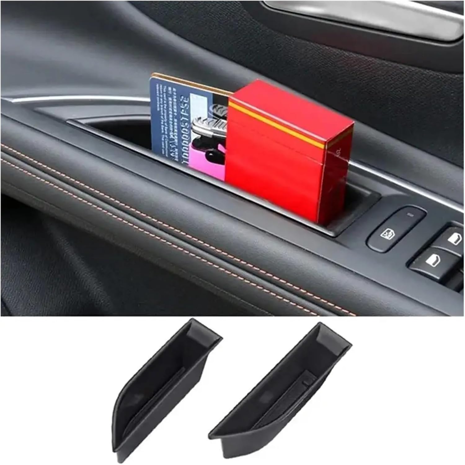 Auto parts Fit For Peugeot 3008 3008GT 4008 5008 2016-20 Car Organizer Door Handle Armrest Storage Box Container Holder Tray Car Accessories car seat slot storage