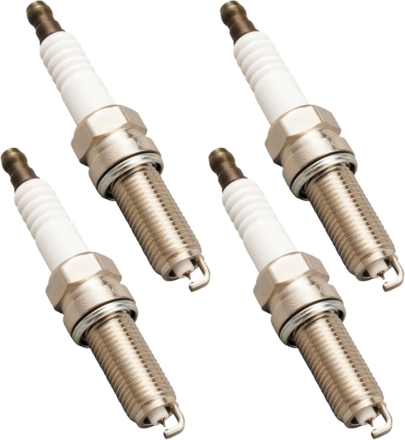 PHILTOP 4PCS Double Iridium LKR7DIX-11S Spark Plugs, Replacement for Civic, CR-V, Accord, Elantra, Grand Cherokee, Wrangler, Pilot, Grand Caravan, Odyssey, Pacifica, Sonata, Cherokee, Telluride