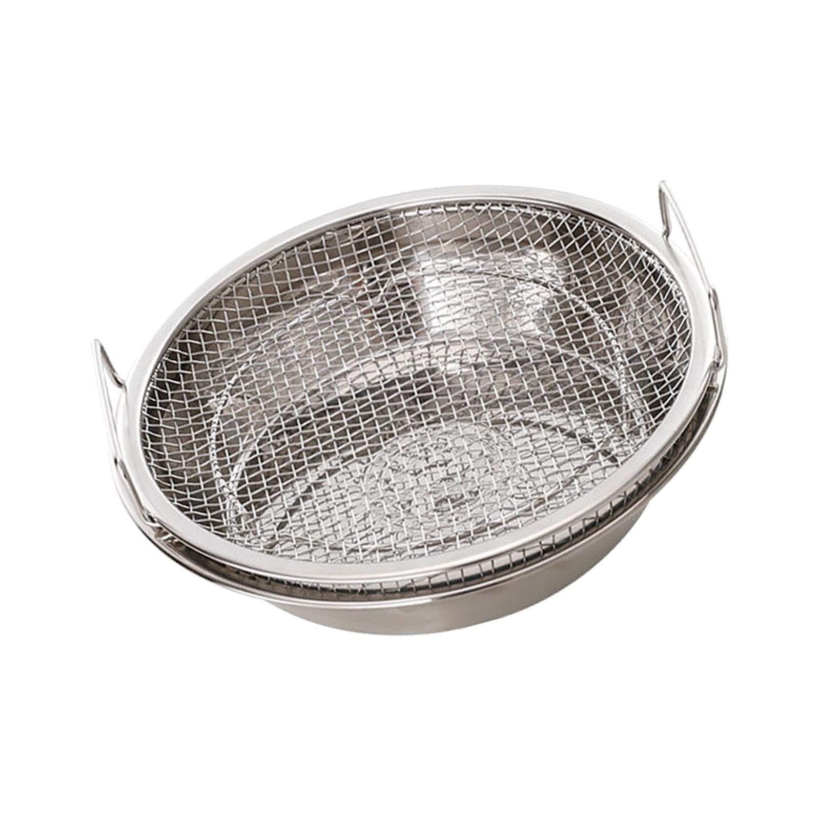 Filtre à huile panier égouttoir en acier inoxydable grand format