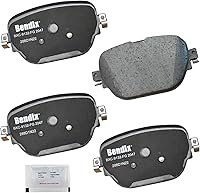 Vista 305 de Bendix Priority1 CFC154 - Juego de pastillas de freno de disco para Avanti II, Century, LeSabre, Regal, Riviera, chasis comercial, DeVille