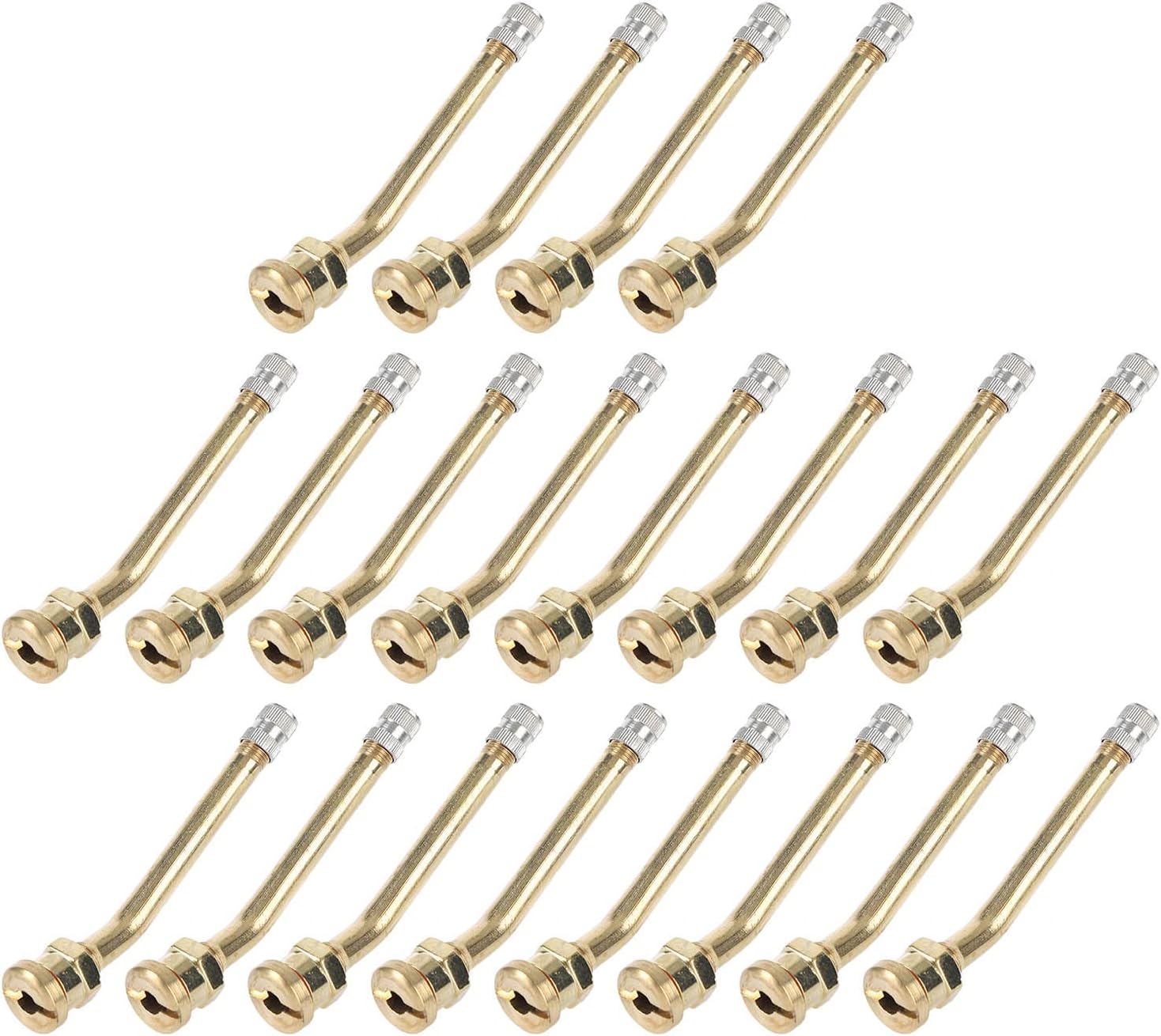 Valve Stem, Light Copper Excellent Seal Long Life Truck Tire Valve Extension (V3-20-4)