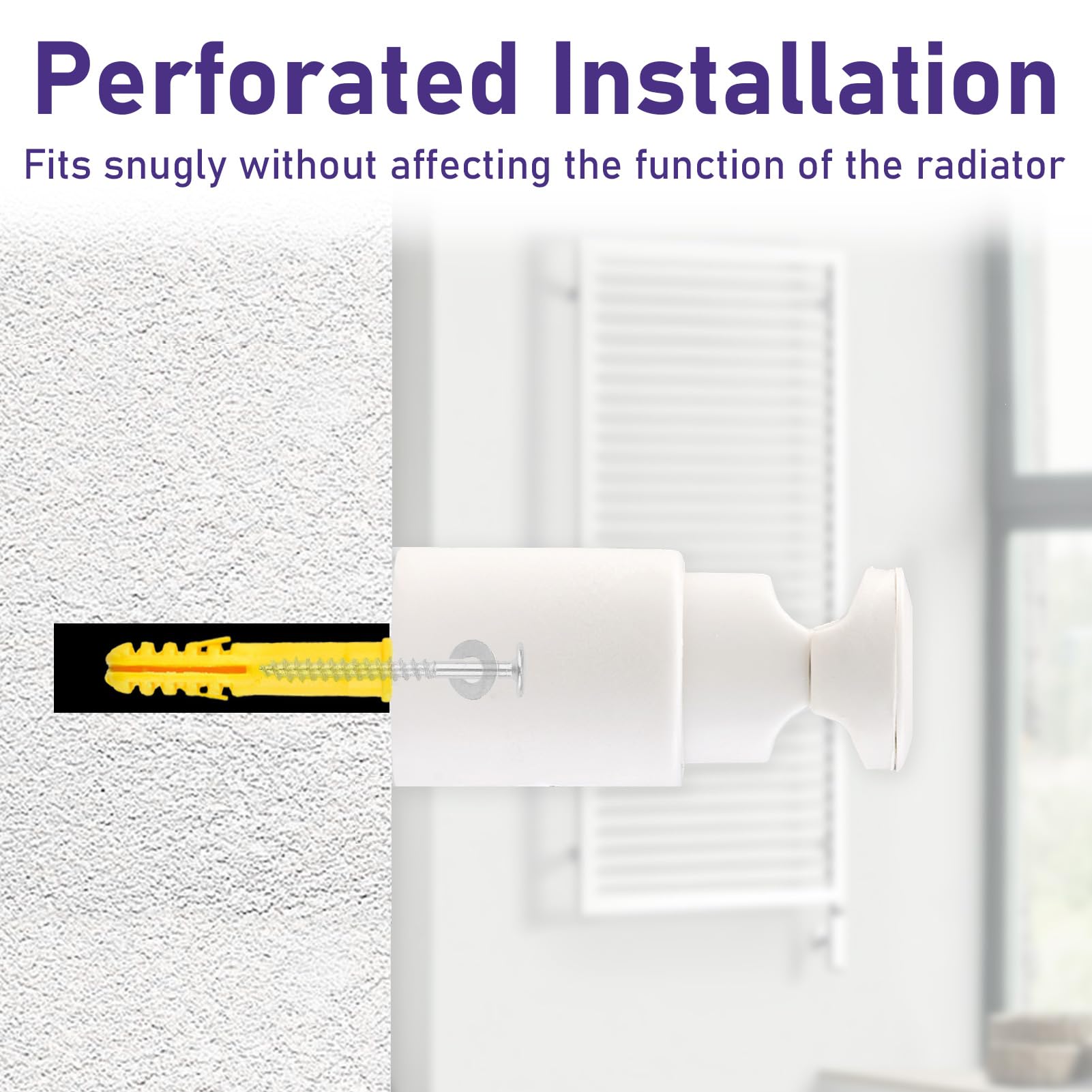 Support Luxebath Pour Radiateur De Salle De Bain - Blanc - Pour Modèles Droits Et Courbes Support Luxebath Pour Radiateur De Salle De Bain - Blanc - Pour Modèles Droits Et Courbes