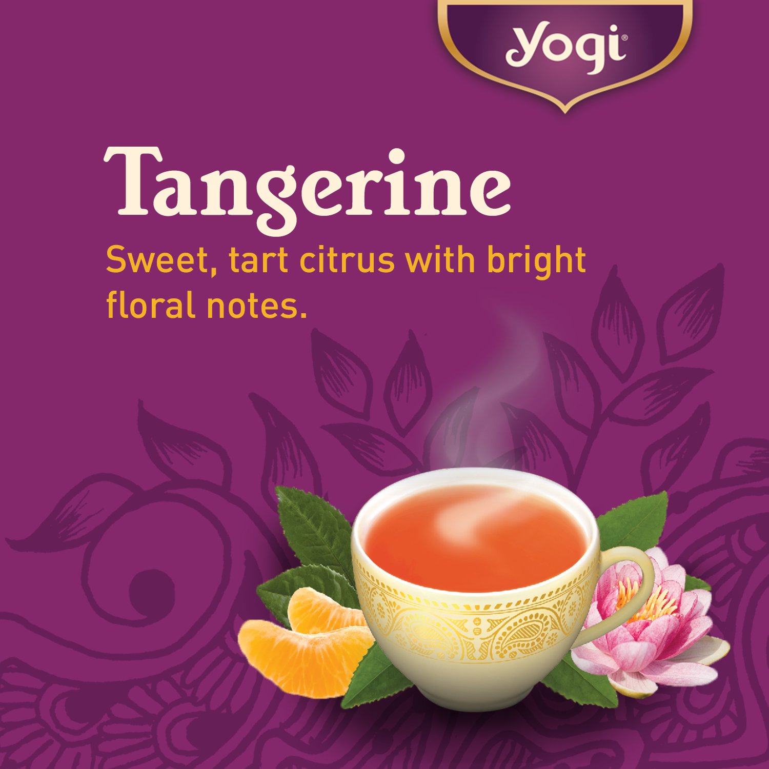 YOGI TEA Positive Energy Cranberry Hibiscus SolidBlanc. Find your