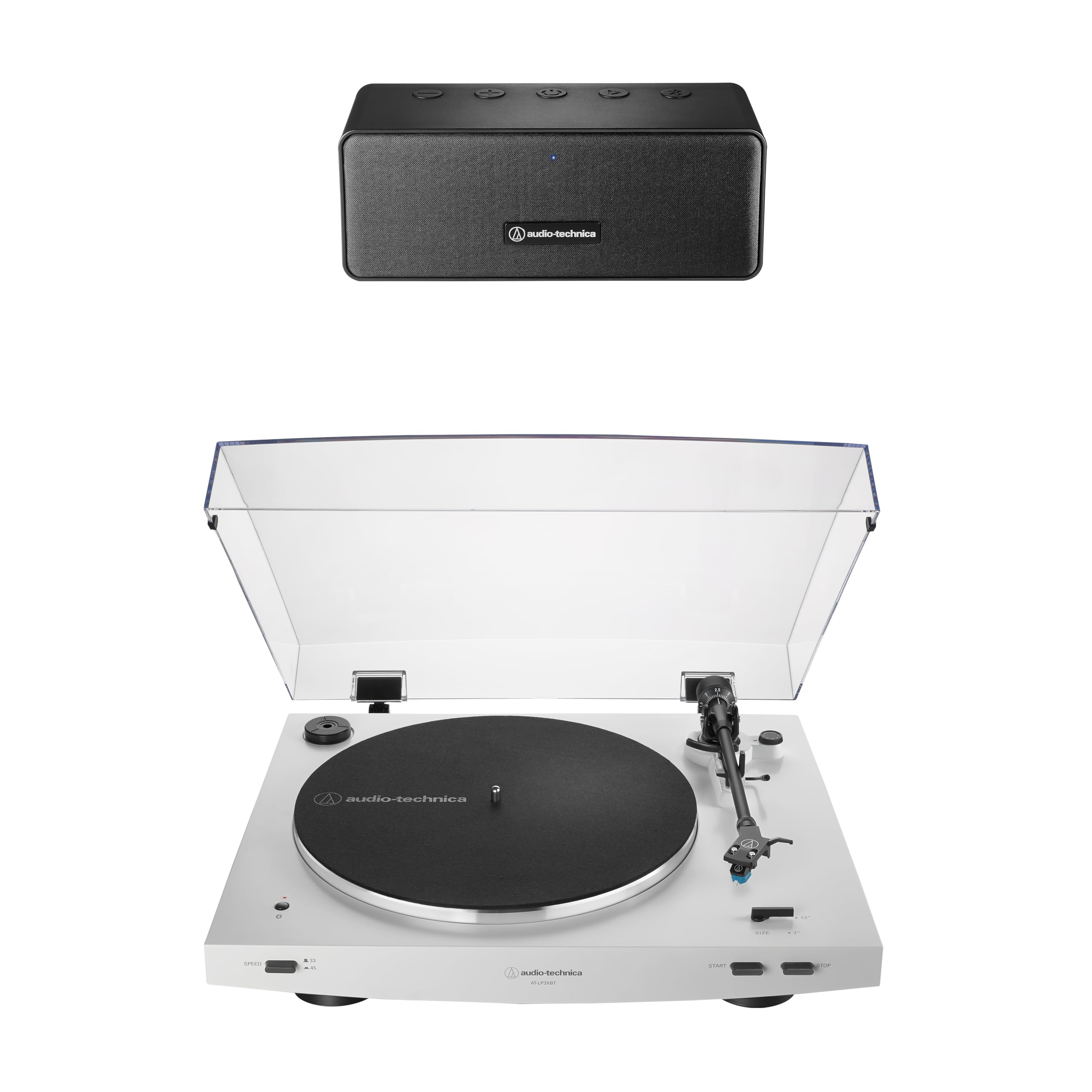 Amazon.com: Audio-Technica ATLP3XBTWHP2 Turntable Speaker Pack