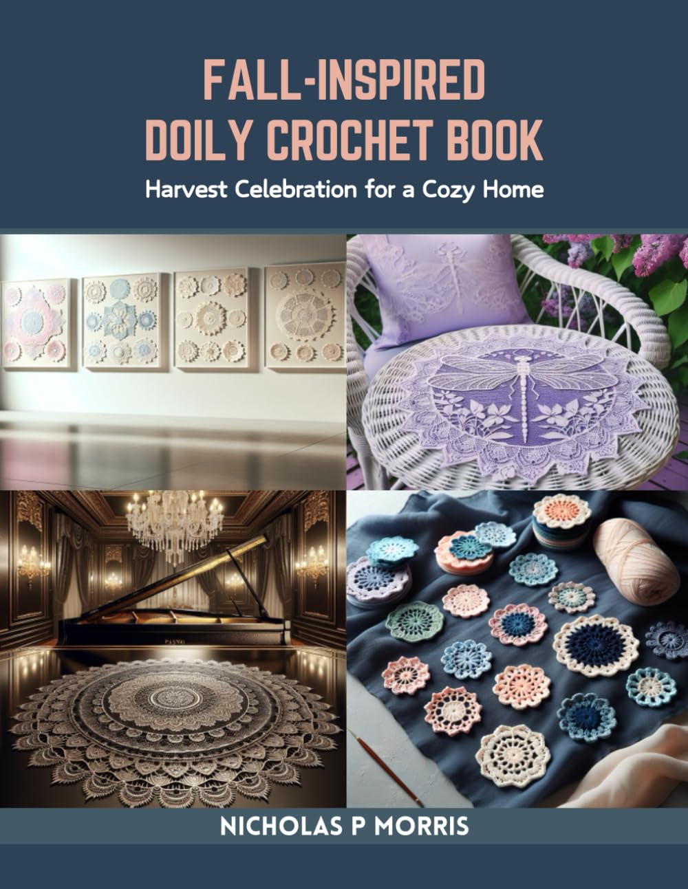 Fall-Inspired Doily Crochet Book: Harvest Celebration for a Cozy Home
