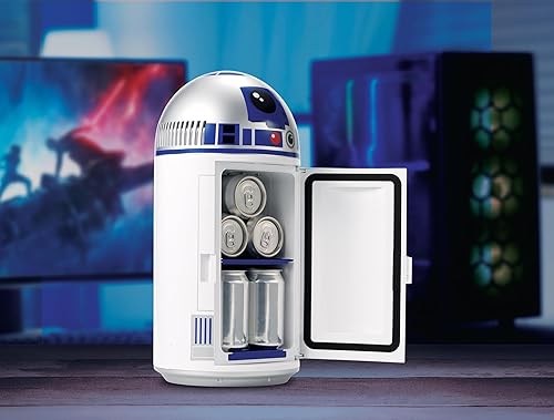 Miniatura 3 de STAR WARS R2-D2 Mini refrigerador 4.5l 8 latas ACDC