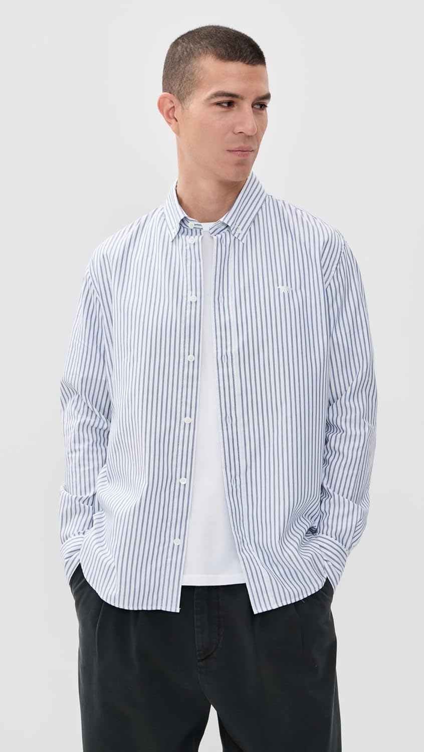 Maison Kitsuné Men's Profile Fox Button Down Shirt - Image 2