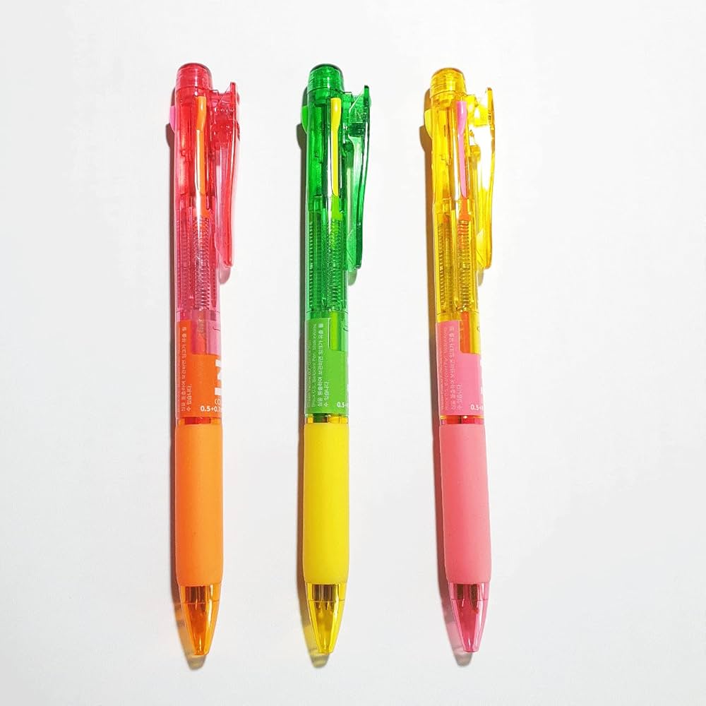 Minami様　３本 Amazon | Monami Flip3 ボールペン 3色 0.5mm ブラックインク 0.7mm