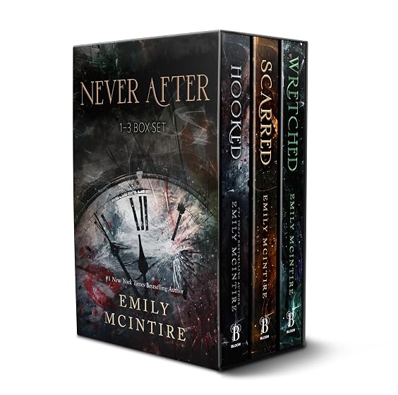 Never After Series Boxed Set Books 1-3: Hooked Scarred And Wretched