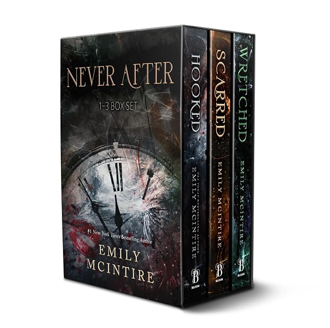 Portada de Never After Series Boxed Set Books 1-3: Hooked Scarred And Wretched