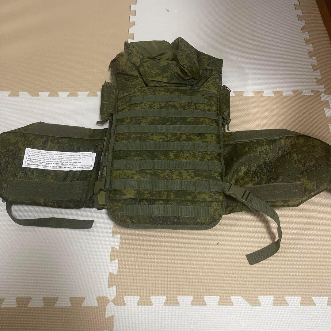 直送品】ロシア軍 6B45 ボディーアーマー レプリカ セット 新品未使用