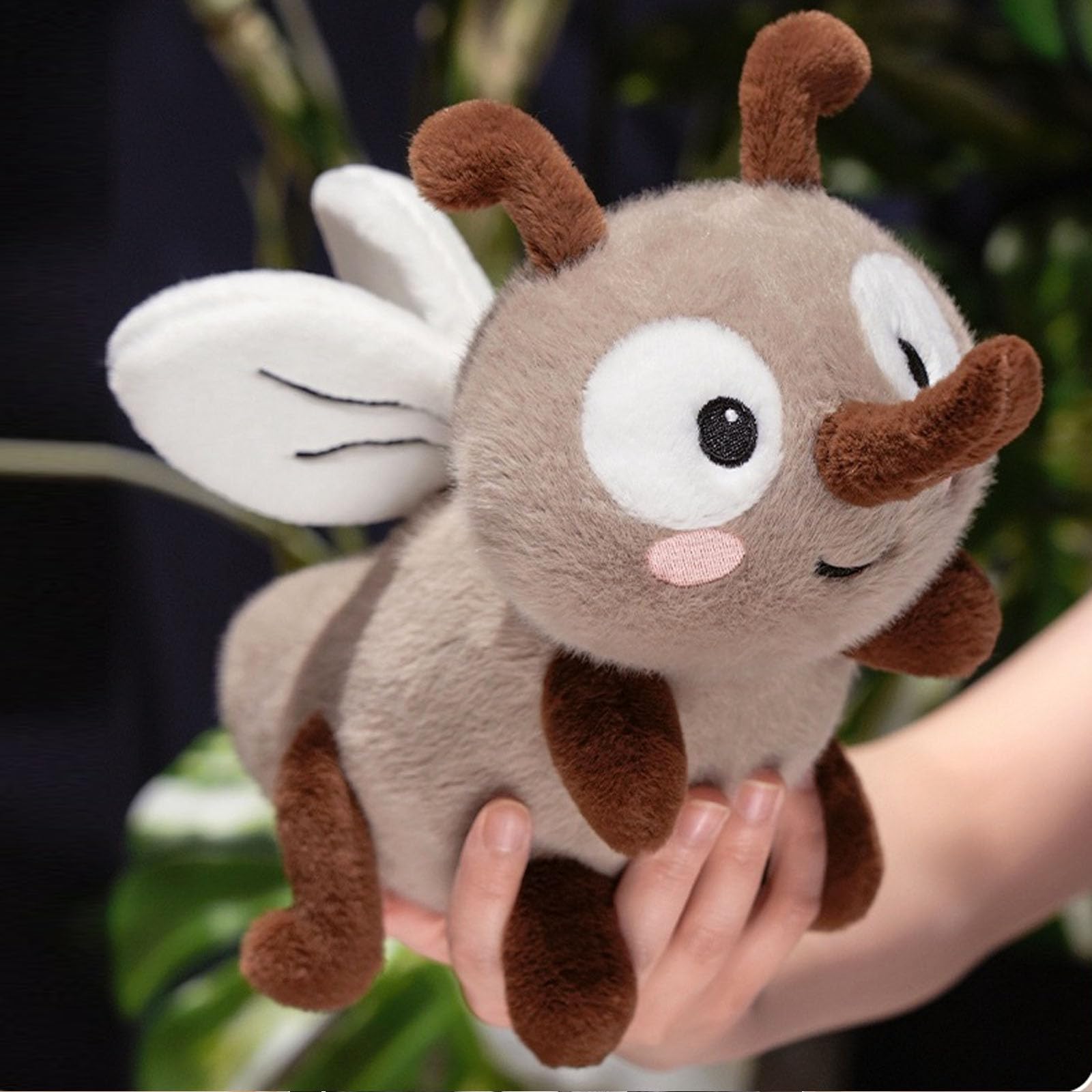pluszowa zabawka, Śliczne pluszowe zabawki-komary Miękkie nadziewane owady na prezent dla dzieci dekoracja sypialni(Childhood,25cm)