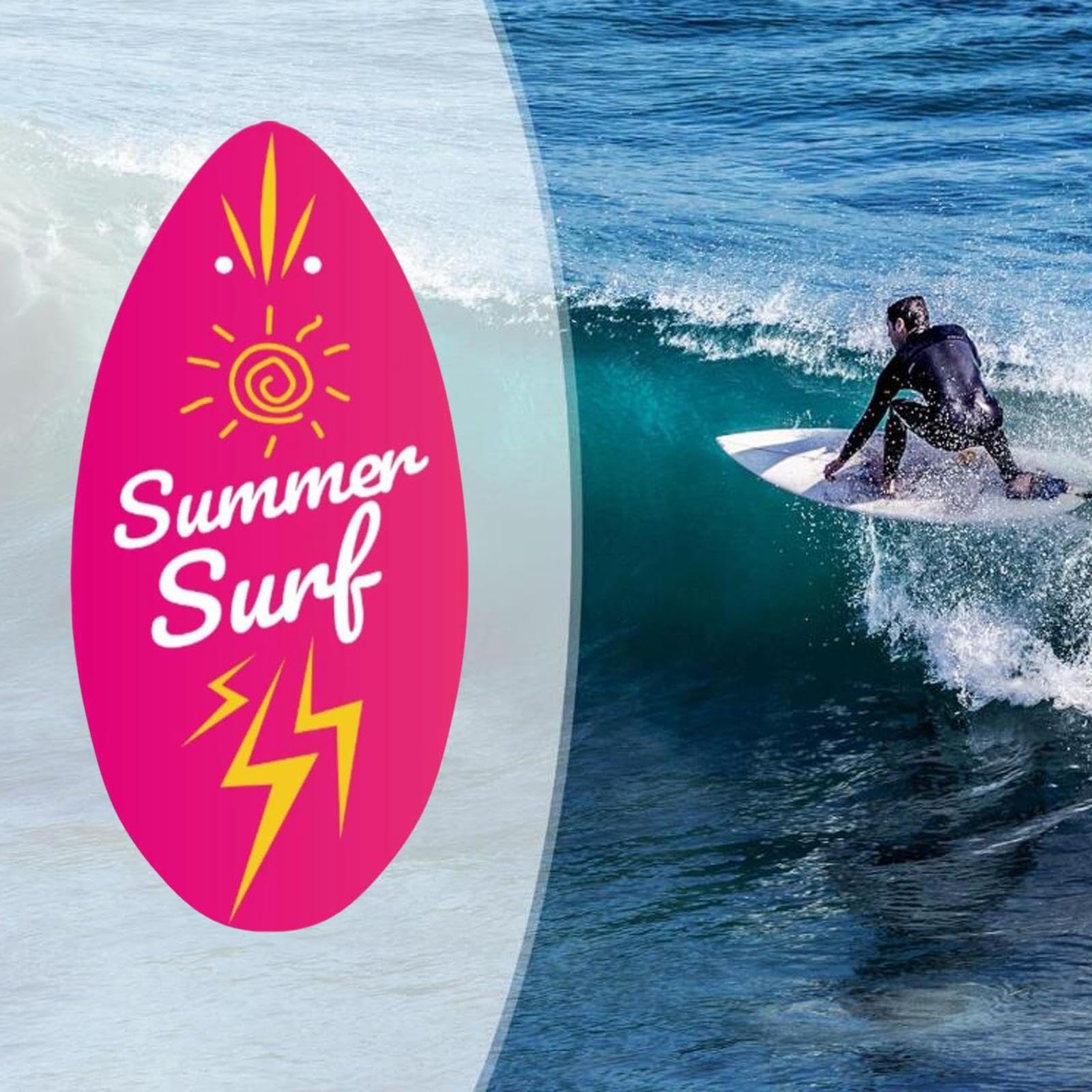 Skimboard dla dorosłych, lekka konstrukcja z drewna do sportów plażowych i wodnych, idealna do zabawy na świeżym powietrzu i rekreacji, łatwy w użyciu i transporcie