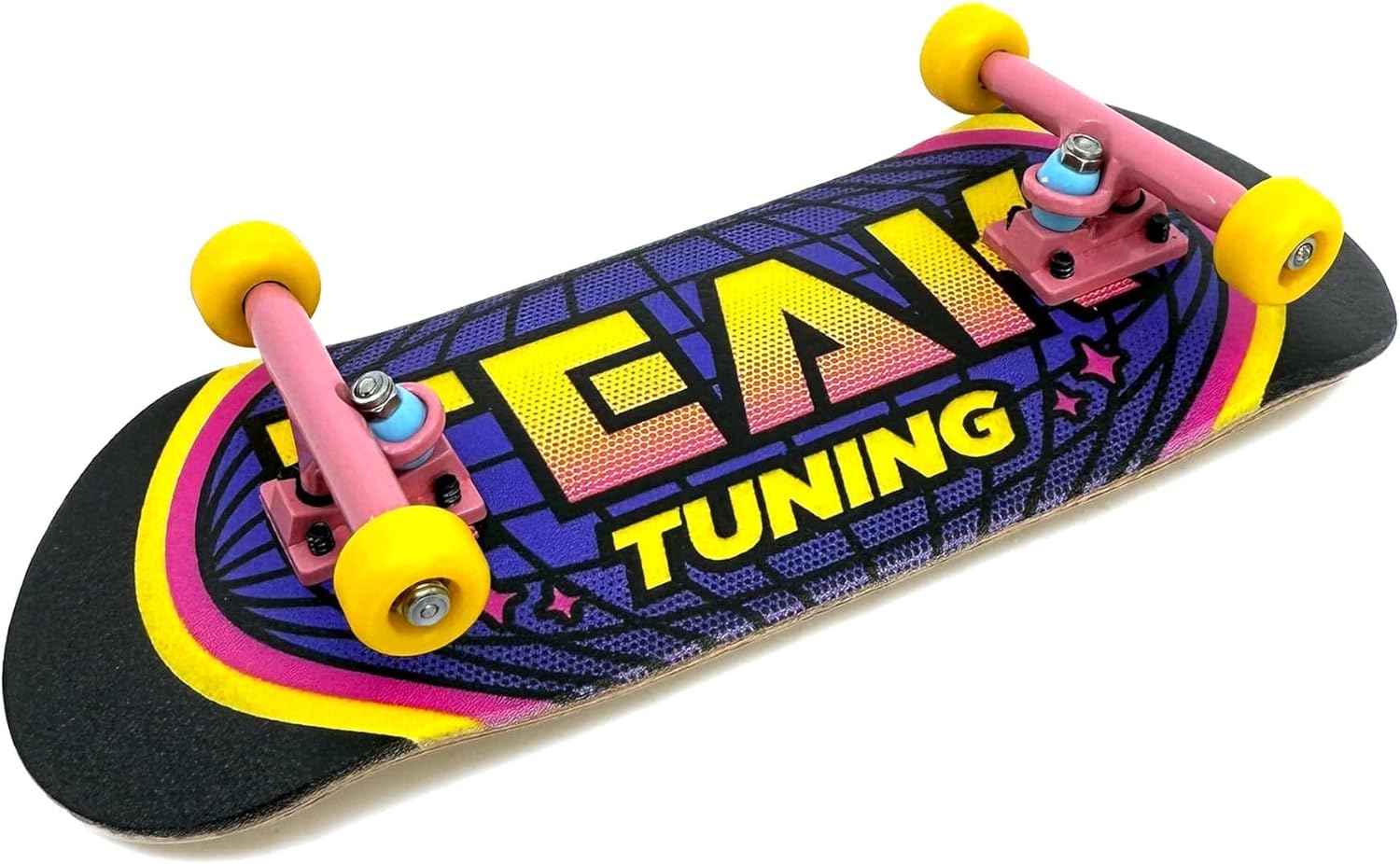 Teak Tuning Heat Transfer Graphic 34mm Fingerboard Complete - Lukecline Edition