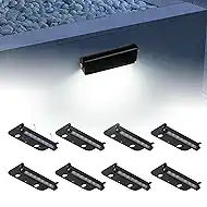 4inch 1.8W 12V AC/DC Low Voltage Landscape Lighting,5000K Daylight White Retaining Wall Light,Hardscape Lighting Paver Light,50,000 Hours Lifespan Outdoor Step Light,8Packs-Black