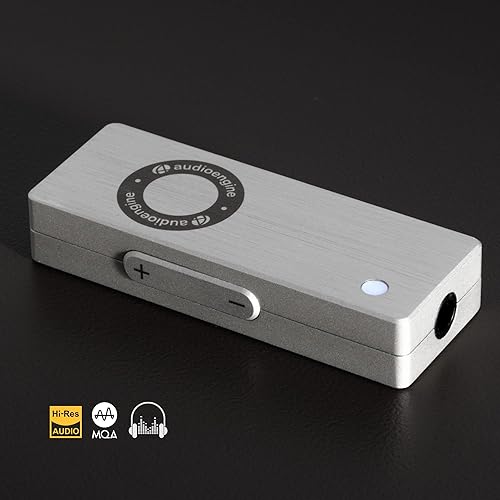 Miniatura 6 de Audioengine DAC3 32-Bit DAC portátil y amplificador de auriculares para alta resolución digital a analógica música y audio
