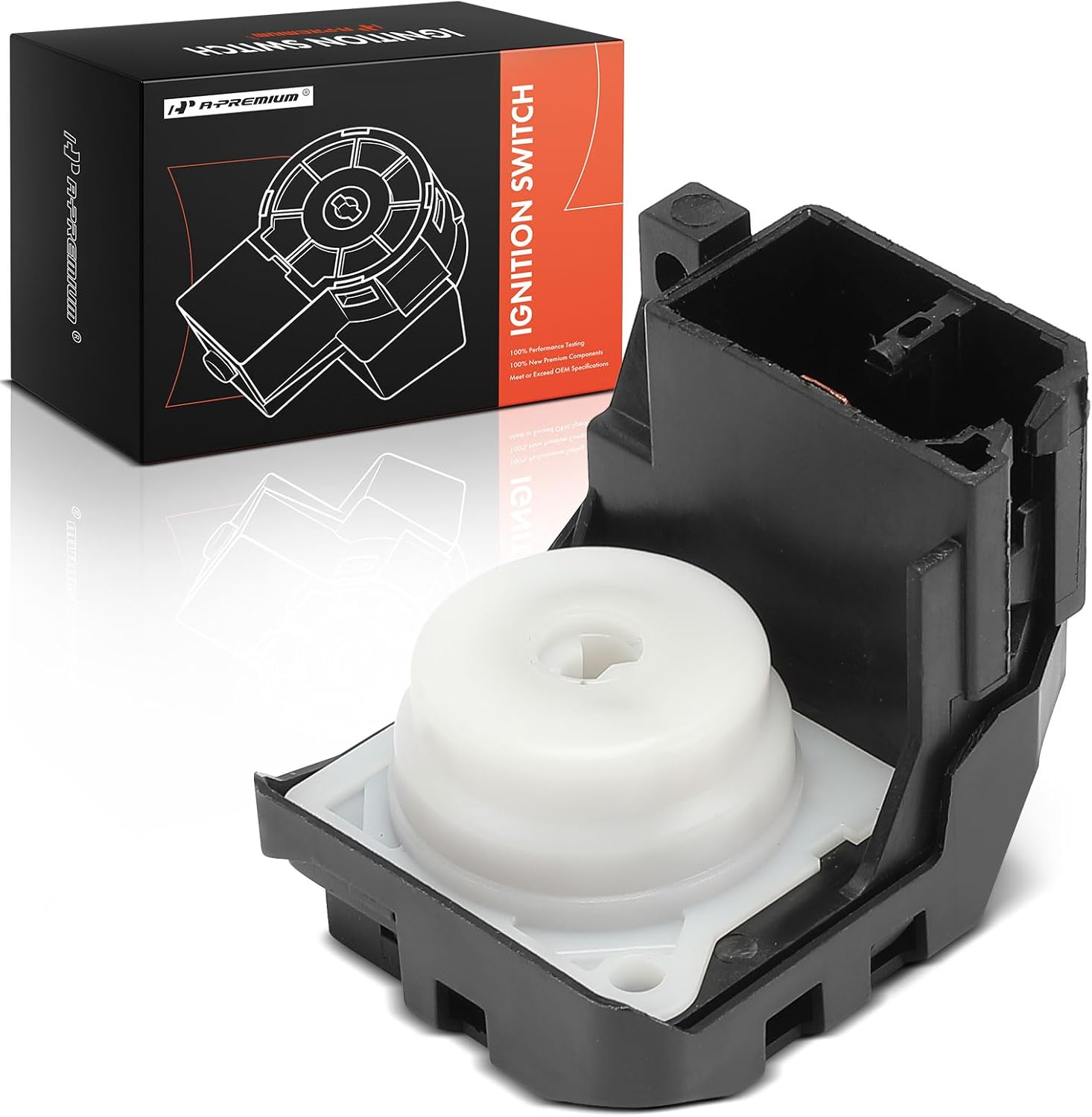 A-Premium Ignition Starter Switch Compatible with Honda & Acura Vehicles - Accord 2008-2012, Accord Crosstour 2010-2011, Crosstour 2012, TSX 2009-2011 2014-5 Blades, Replace# 35130TA0901