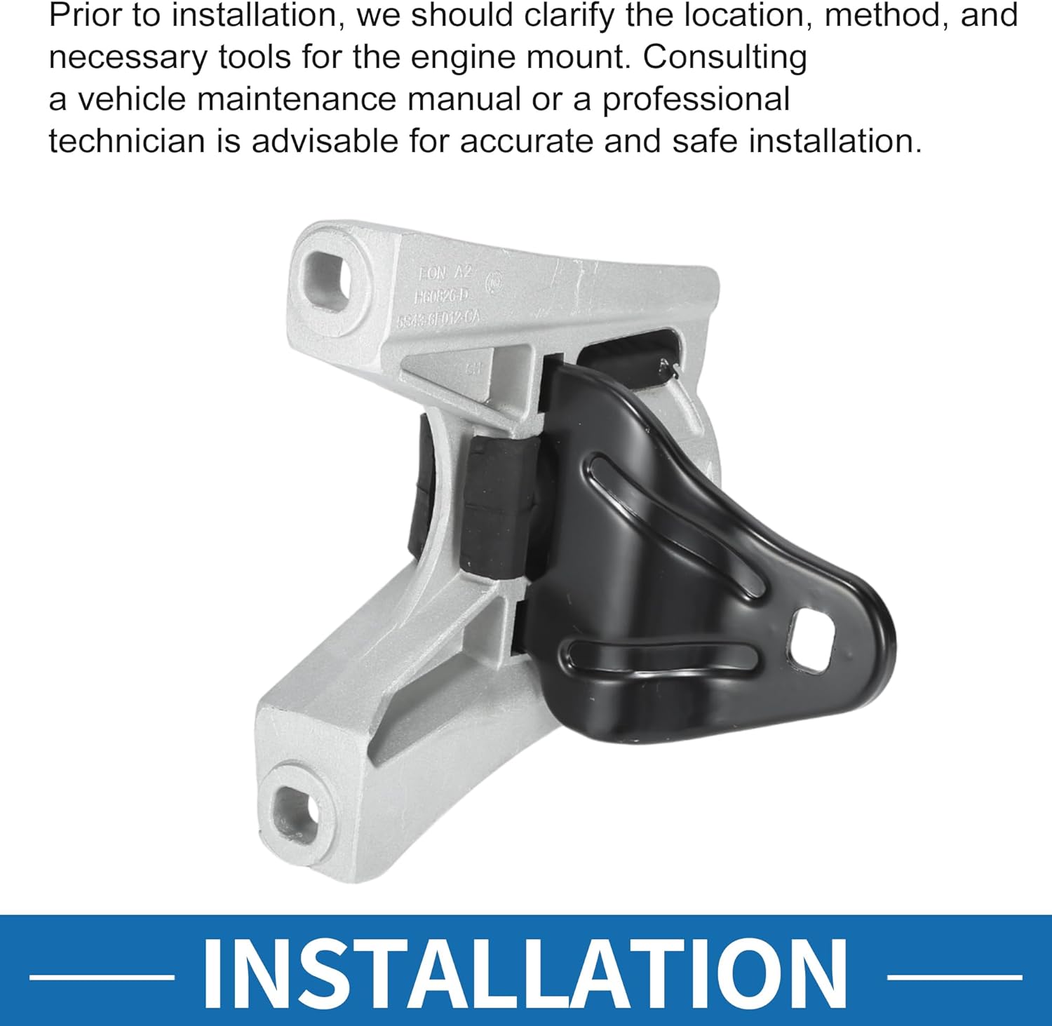 Engine Motor Mount for Ford Focus 2.0L Auto 2005-2011 for Ford Fransit Connet 2.0L 2010-2013 Replaces A5495/ 5S4Z-6038CB