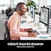 Logitech H340 Kablolu Kulak Üstü Mikrofonlu Kulaklık, Çok Yönlü Dijital Stereo Ses, Sağ Tarafta Katlanabilir Gürültü Önleyici Mikrofon, 180 cm Kablo Uzunluğu, Siyah