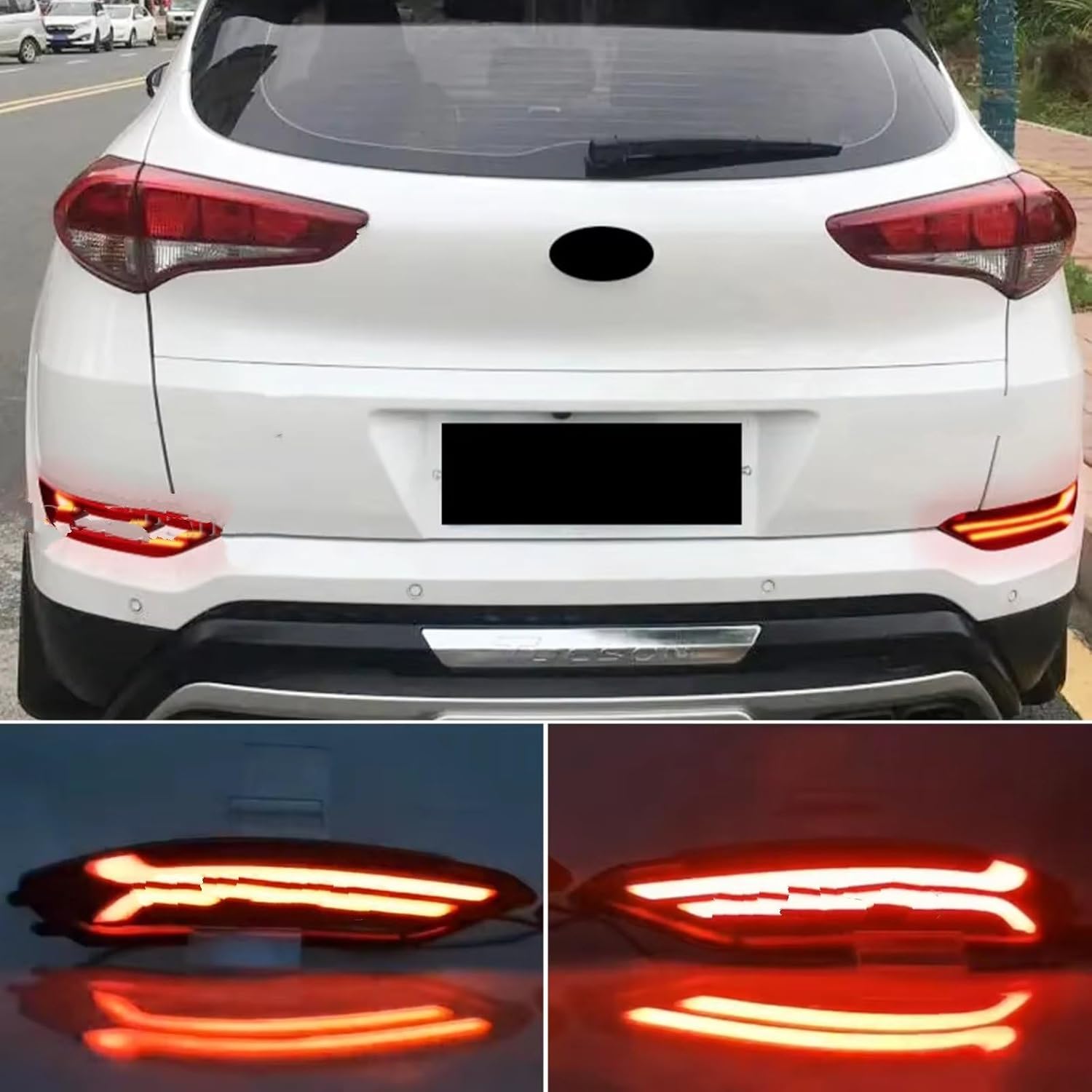 Turn Signal Light for Reflector Tucson Dynamic 2015-2020 (3 Functions/Red)