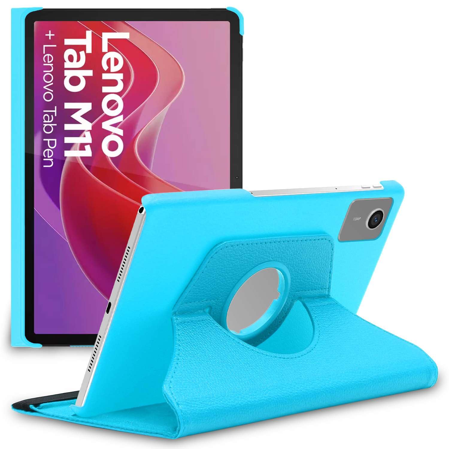 Vakarey per Lenovo Tab 11 Custodia Con Funzione Sleep/Wake Autoatica