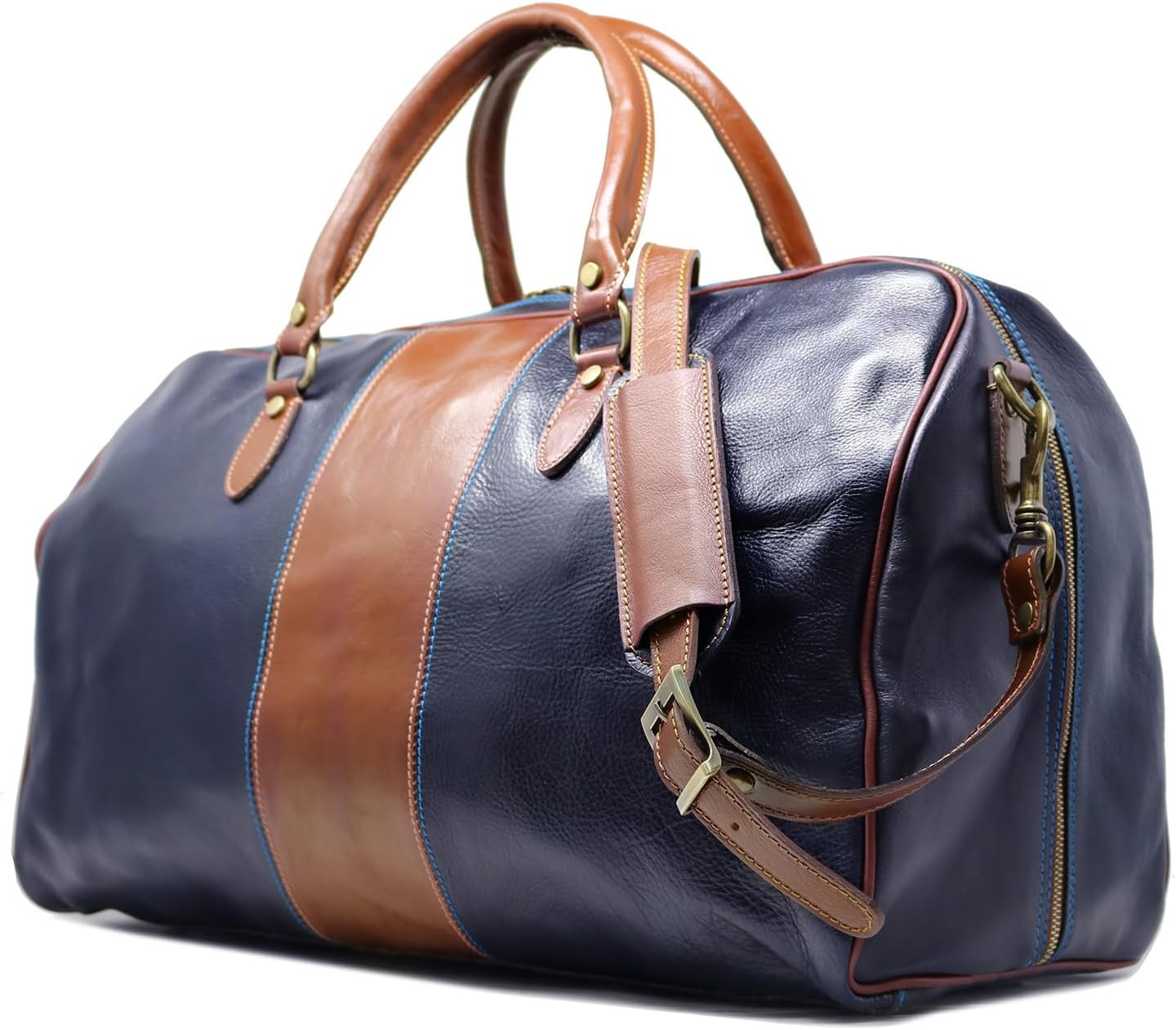 Floto Luggage Venezia Duffle Italian Leather Weekender Bag, One Size
