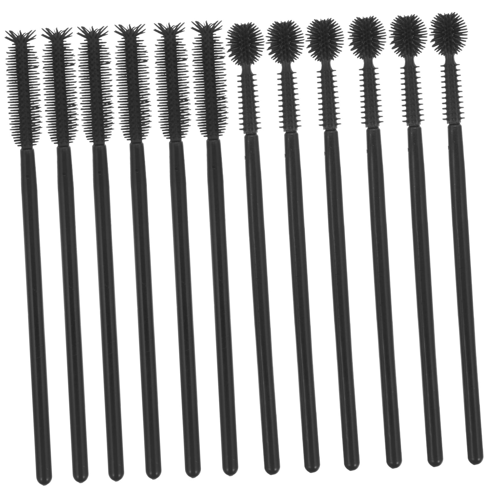 OUNONA 100Pcs Disposable Eyelash Mascara Wands Brow Lamination Brushes Skin Friendly Makeup Applicator Supplies for Easy Eye Makeup Application present for Makeup Lovers