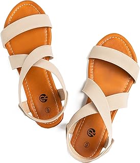 Flat Elastic Sandals for Women