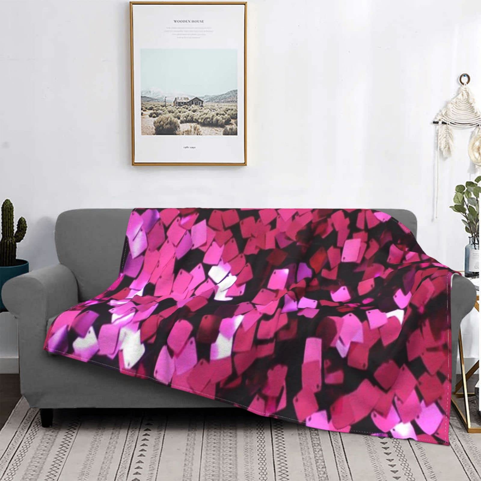 Amazon.com: Pink Label Blanket Ultra Soft Micro Fleece Blanket