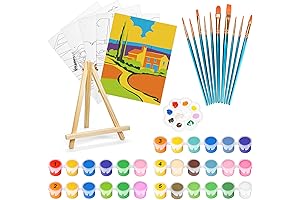 Acrylic Paint Set - Essential Toolset for Adult Painting Projects