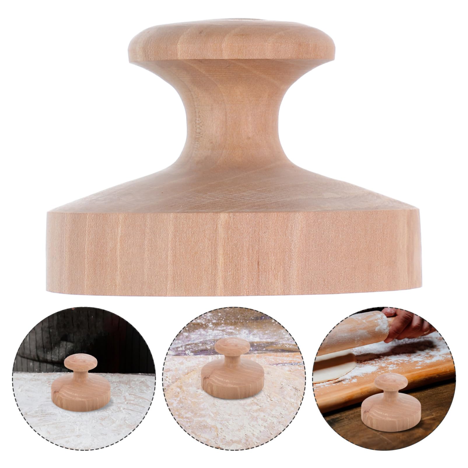 Veemoon Diy Baking Essential Wooden Tortilla Easy Dough Squeezer Multi-functional Taco Maker