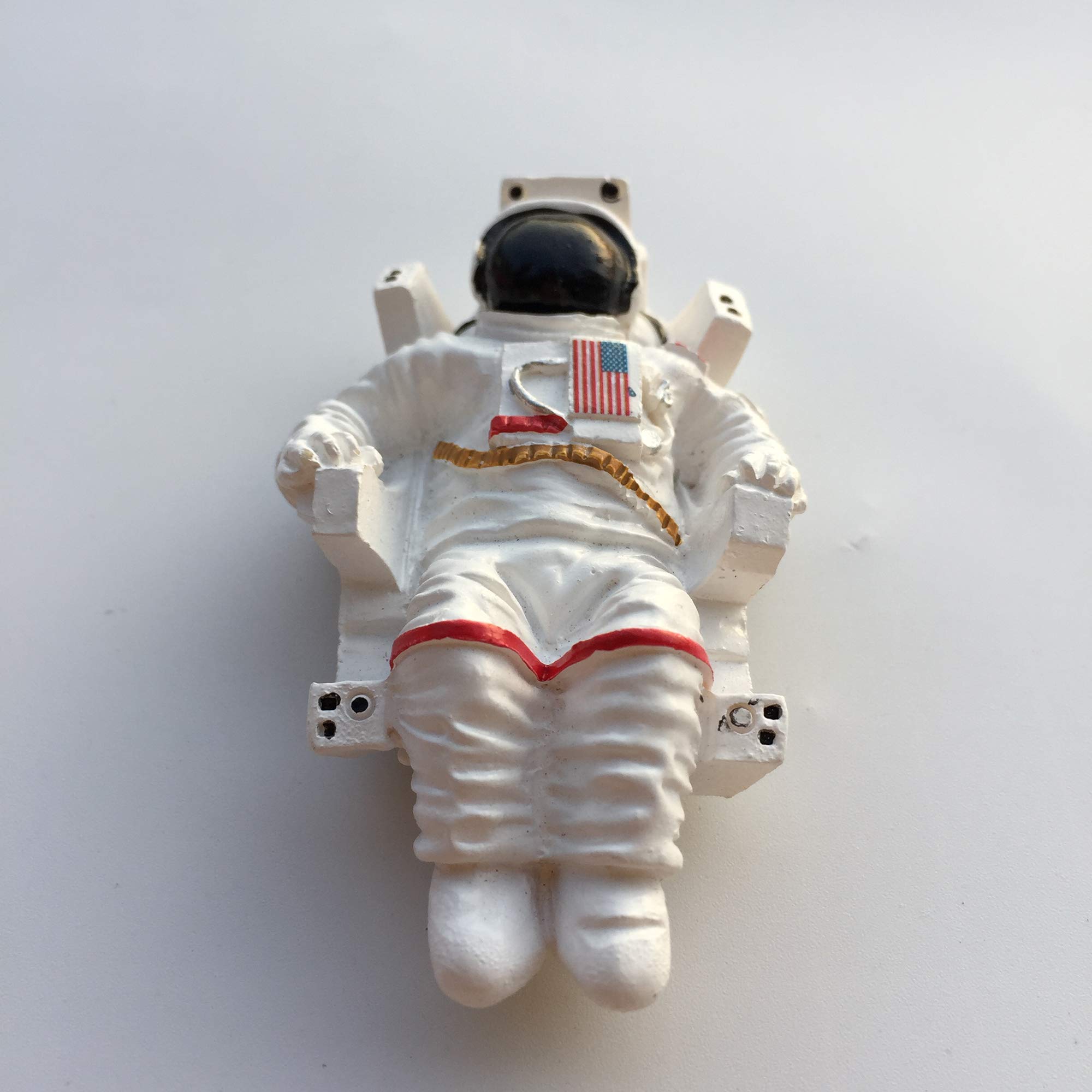 NASA USA 3D Space Astronauta Magnete da Frigorifero Souvenir Regalo, Resina Handmade USA Frigorifero Magnete Decorazione Casa & Cucina Collezione