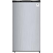 ARCTIC CHEF Mini Refrigerator, Compact Freezer Compartment, Adjustable Thermostat Control, Reversible Door, Ideal Fridge for Dorm, Office, Apartment, Platinum Stainless, 3.2 Cubic Feet
