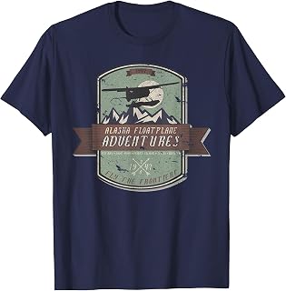 Alaska Floatplane Adventures Beaver Airplane Pilot T-Shirt T-Shirt