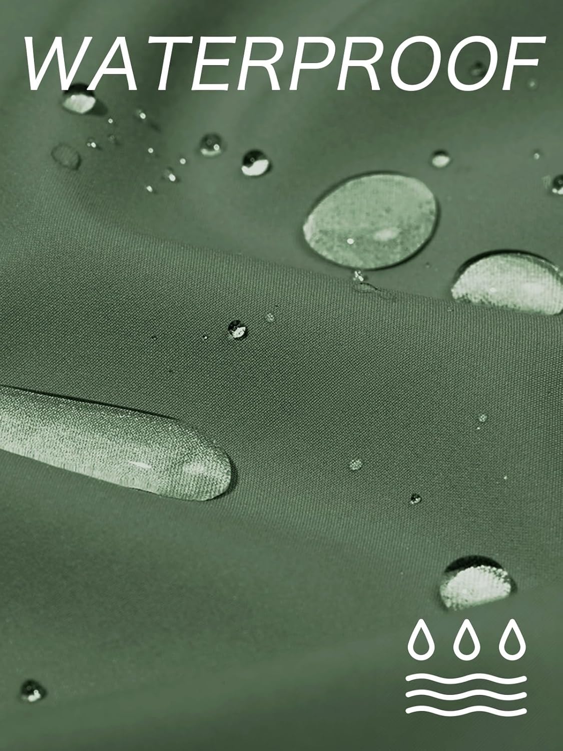 Runcati Mens Softshell Jacket Fleece Lined Windbreaker Color Block Rain Coat Waterproof Hooded Jackets for Hiking - Image 5