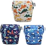 Reusable Swim Diaper Baby Toddler Snap Adjustable Reusable for Boys Girls Pool Swimming Lessons