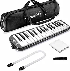 Escaleta Sonata 32 Teclas Profissional + Bag (PRETO)