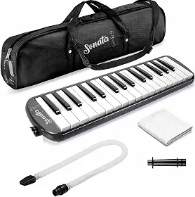 Escaleta Sonata 32 Teclas Profissional + Bag (PRETO)