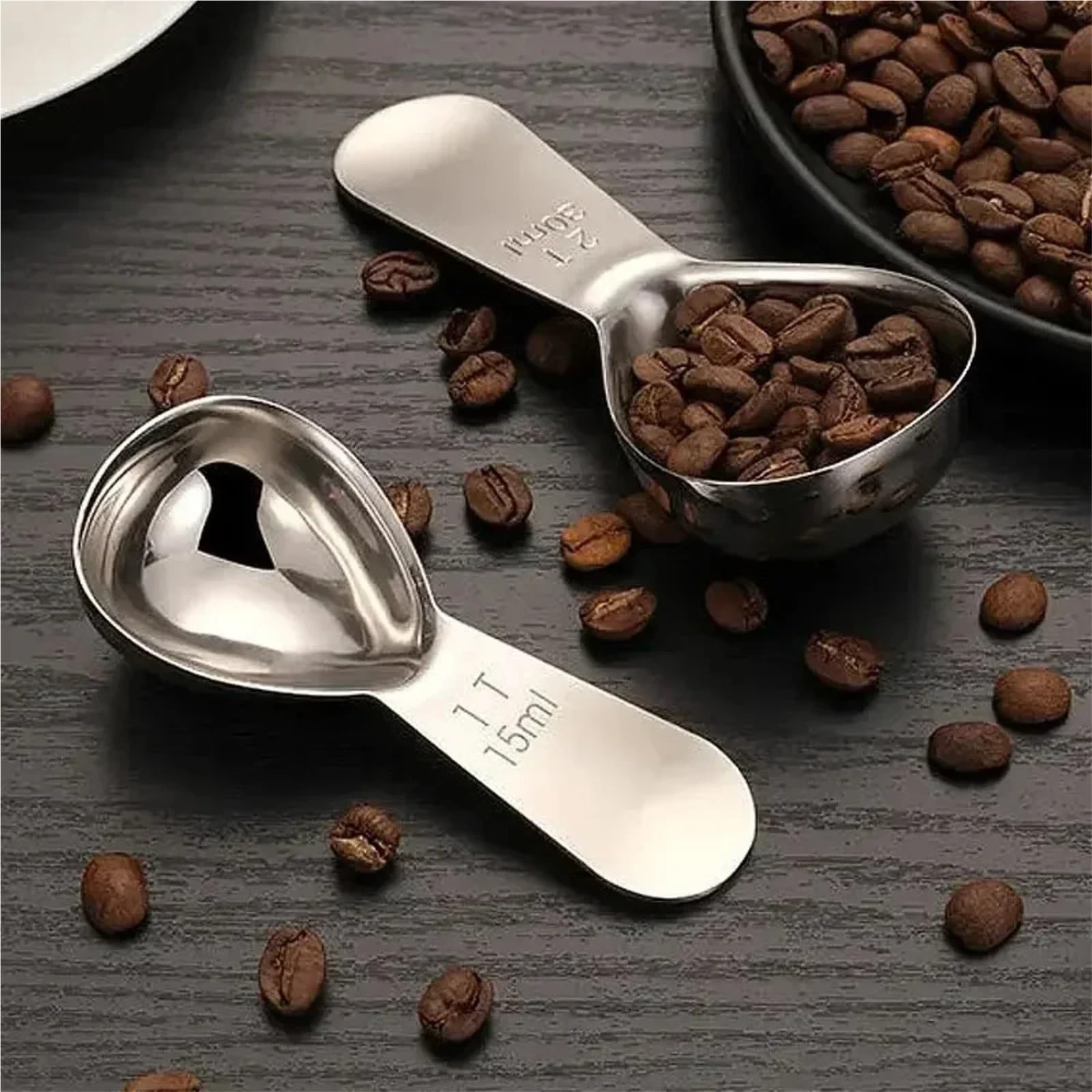 Kaffeemesslöffel aus Edelstahl