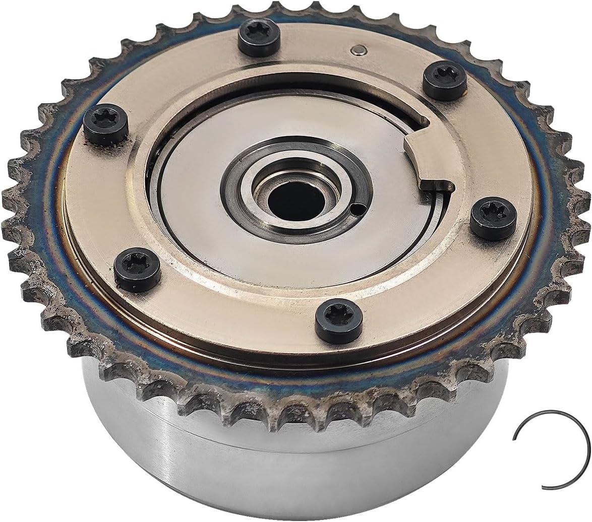 24350-2GGB0 CVVT Assembly Intake Compatible with Hyundai Genesis G70 / Santa Fe/Santa Fe Sport/Sonata/Tucson for Veloster N and Fit for Kia Sorento/Sportage/Stinger 16-22 CVVT Camshaft Adjuster