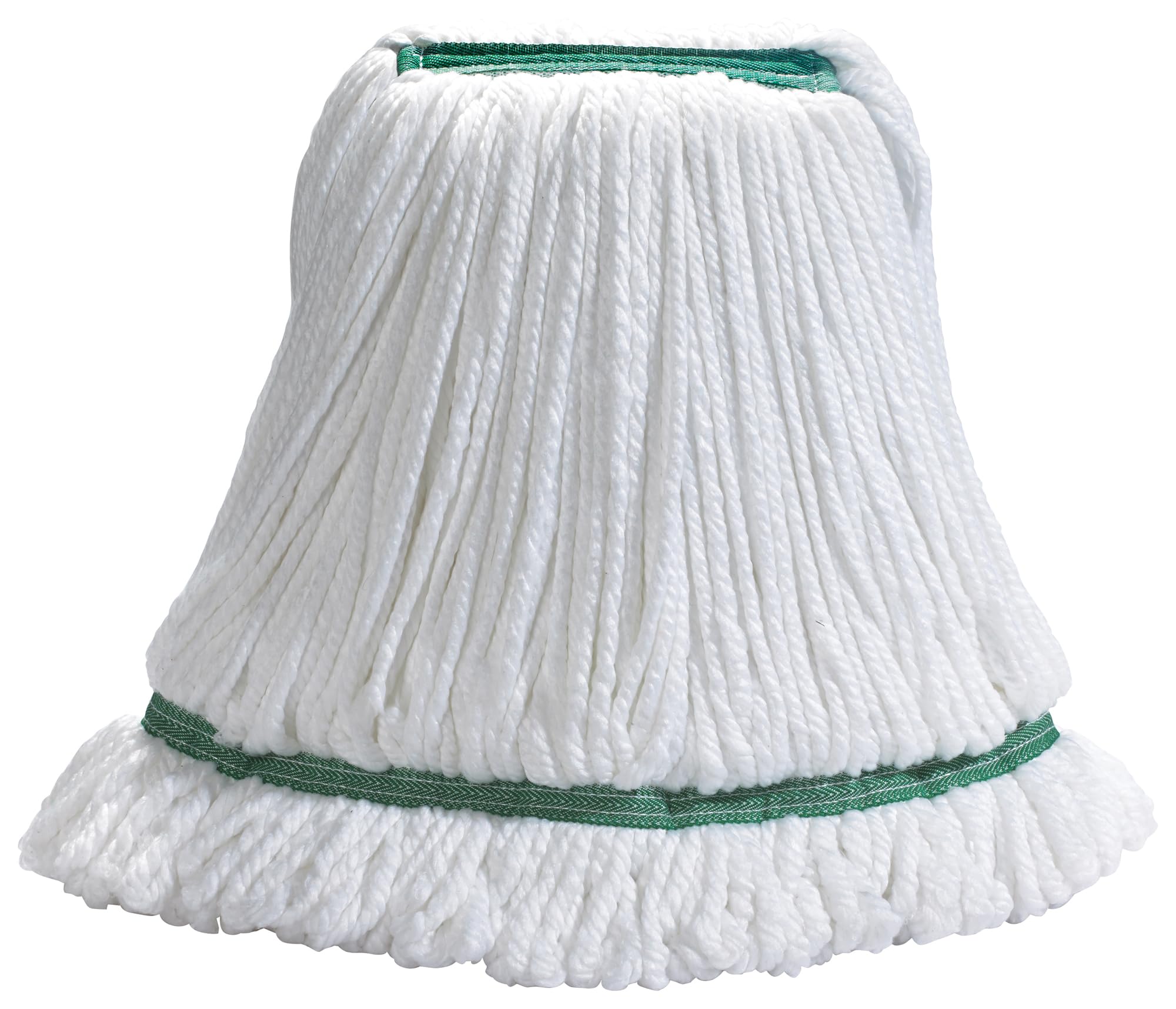 Winco Green Medium Microfiber Mop Head