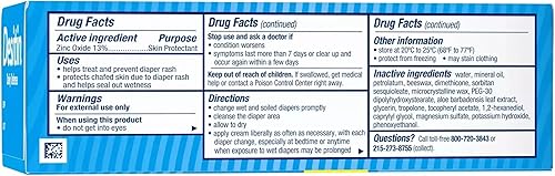 Miniatura 3 de DESITIN Rapid Relief - Crema de óxido de zinc para erupciones de pañales, 4 onzas (paquete de 8)