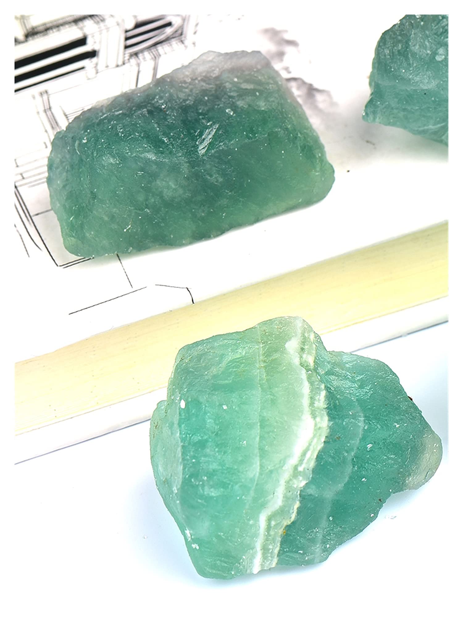 Fluorite verte de bien-être pour aromathérapie et décoration de maison